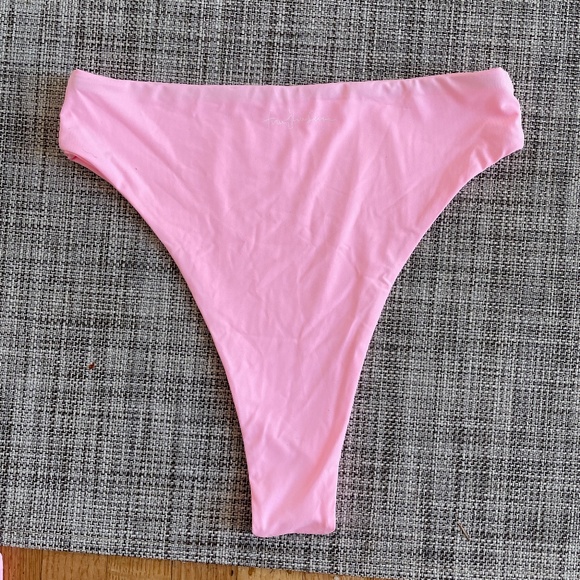 437 Aubrey Swim Bottoms - Pink - Picture 1 of 4